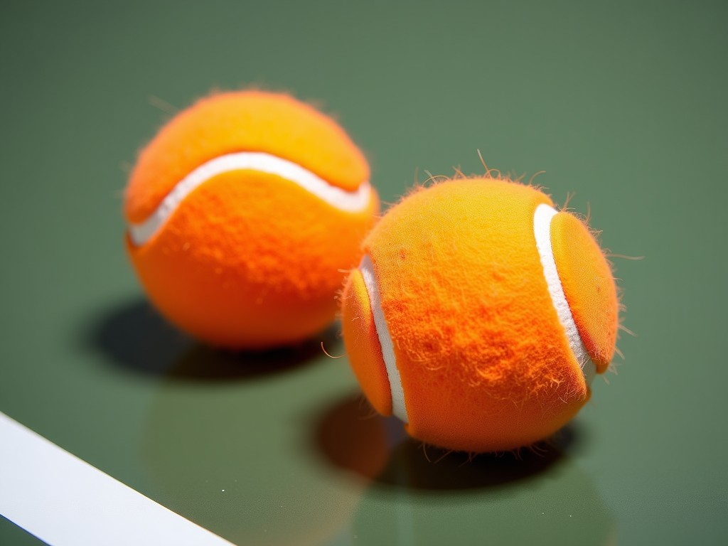 China Non Pressurized Orange Dot Tennis Balls Company