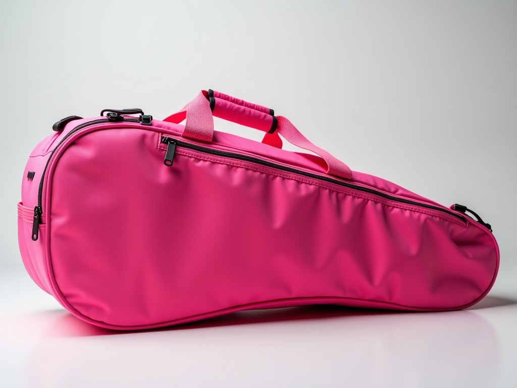 Custom pink tennis racket bag top Company