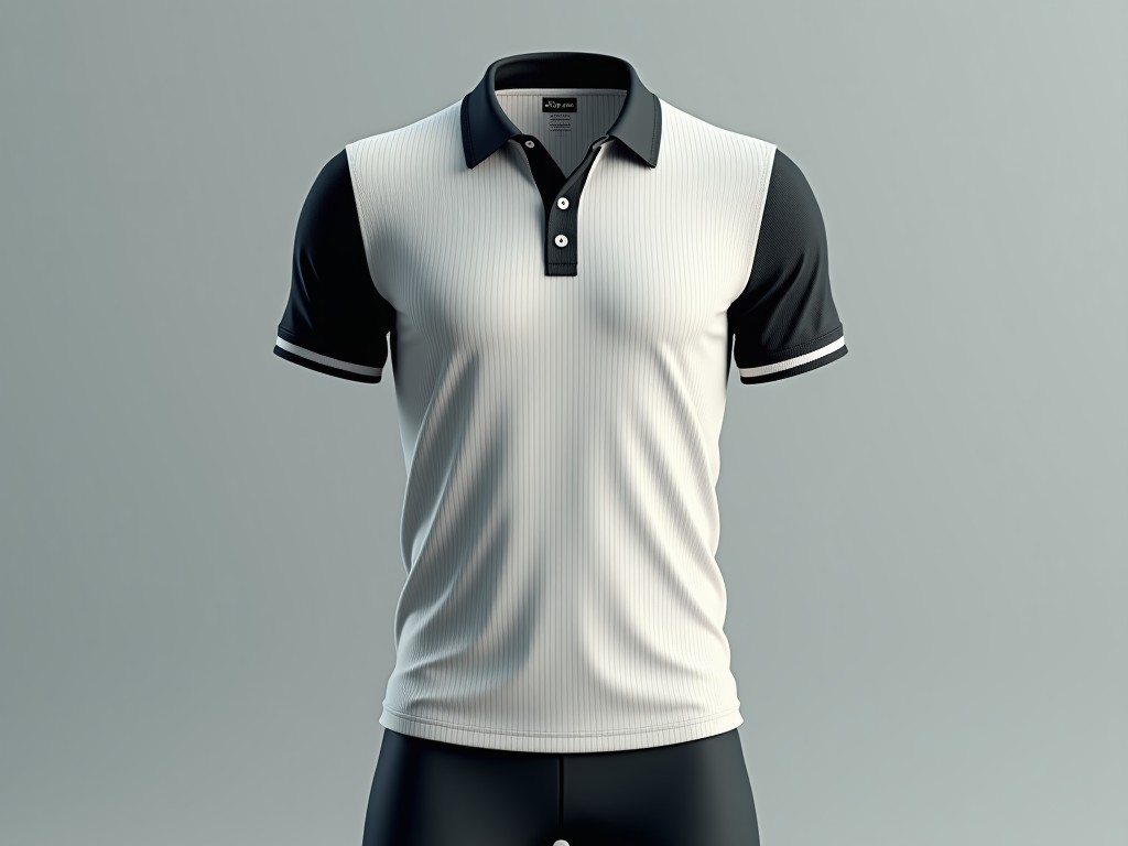 Odm Pill Resistant Vertical Ribbed Polo Sportswear Exporter
